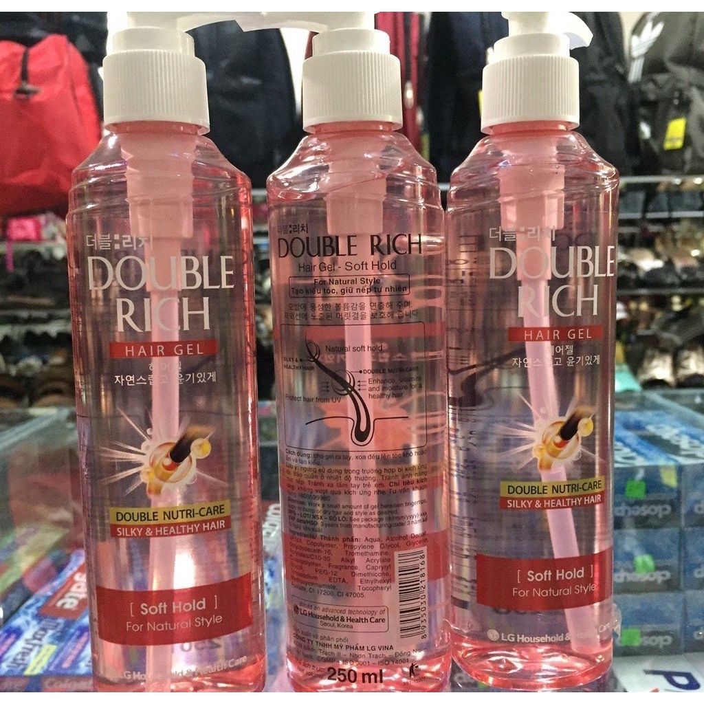  Gel tạo kiểu tóc Doublerich 250ml (MP2674) 