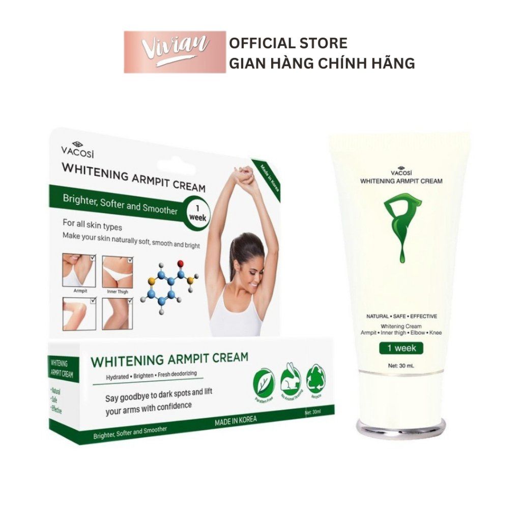  Kem làm sáng vùng da dưới cánh tay Vacosi VMP03 (MP9195) 