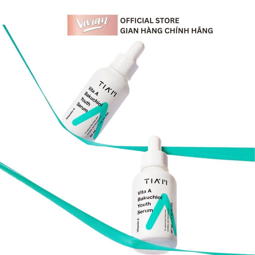  Serum TIA'M căng bóng, trẻ hóa da - TIA'M Vita A Bakuchiol Youth 40ml (MP9176) 