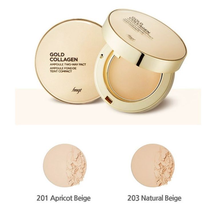  Phấn phủ Gold Collagen Thefaceshop #201 (MP8243) 