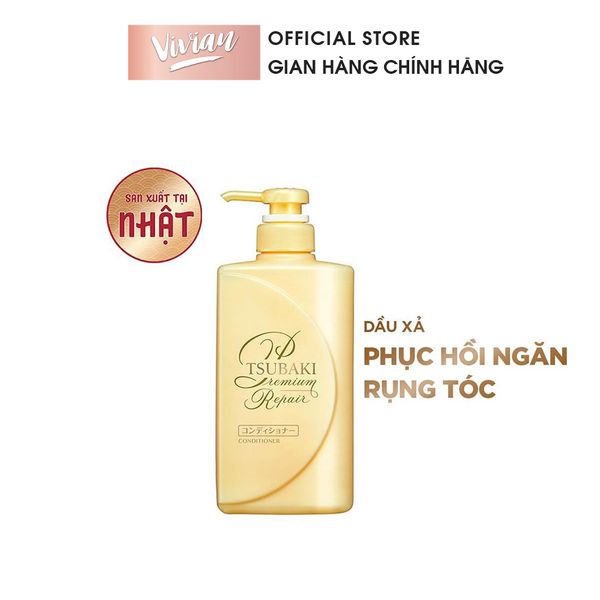 Dầu xả phục hư tổn Tsubaki 490ml (16822)