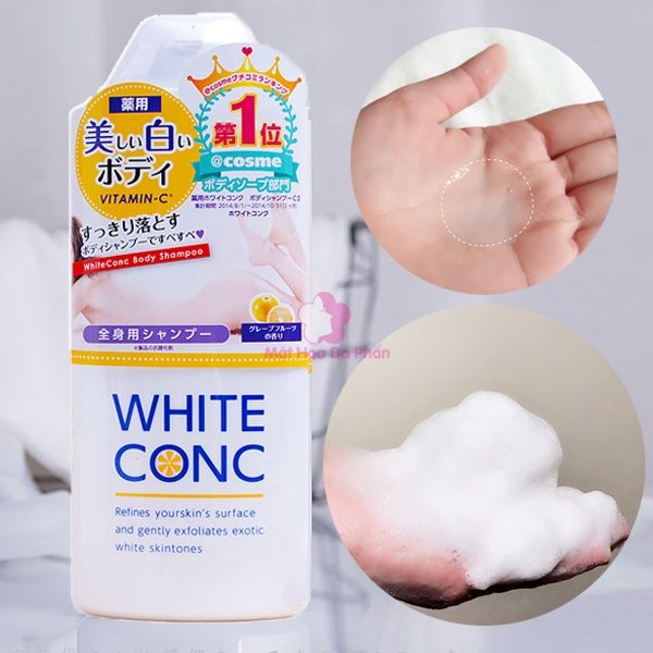 Sữa tắm trắng Conc 360ml (MP6525) 