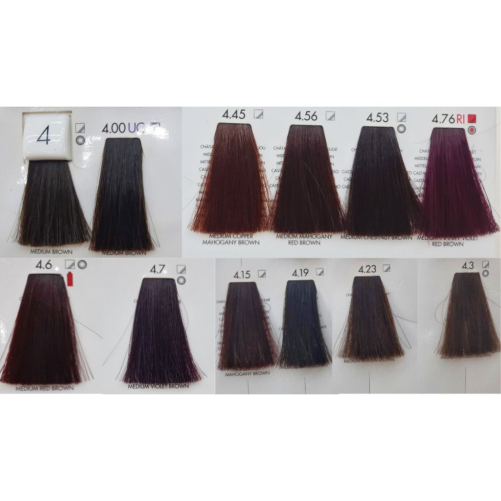  Màu nhuộm Keune Màu 3 - 4 (TO2468 - TO2481 - TO2537) 