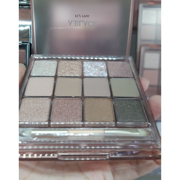  Màu mắt 12 ô Clio A.Black Glam Change Multi Palette #08 (MP8223) 