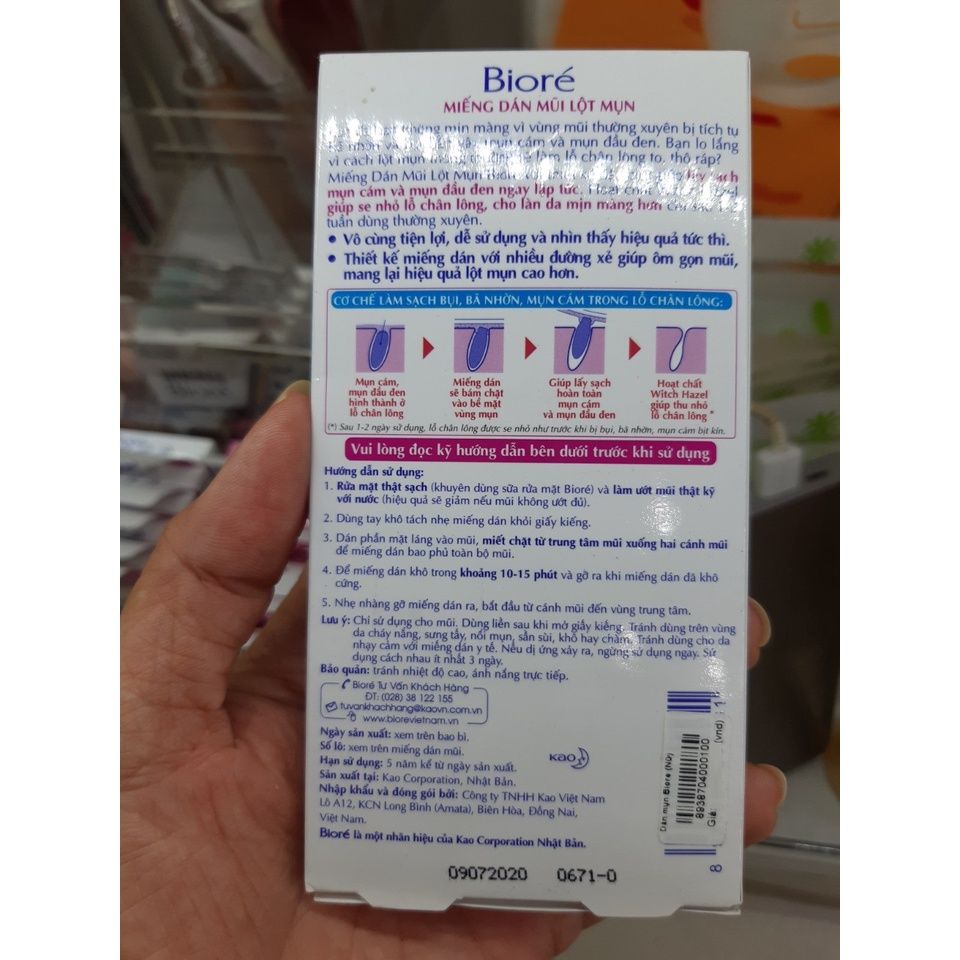  Dán mụn Biore (Nữ) - MP0320 
