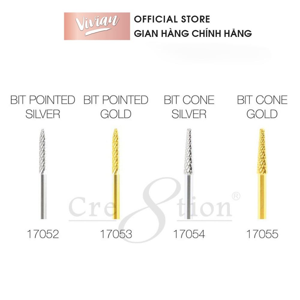  Đầu mài khóe Cre8tion của Mỹ (NA5276  NA5277  NA5278  NA5279) 