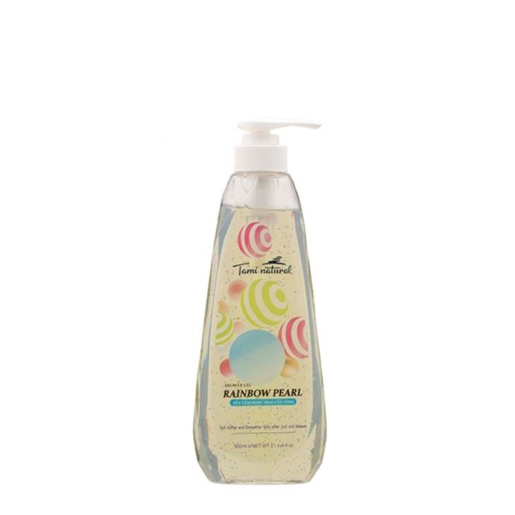  Sữa tắm trắng da ngọc trai cầu vồng Tami Natural 600ml (MP7977) 