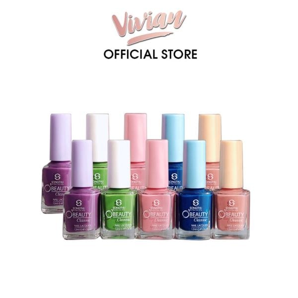 SƠN MÓNG TAY CAO CẤP CLASSIC - O'BEAUTY - 12ML