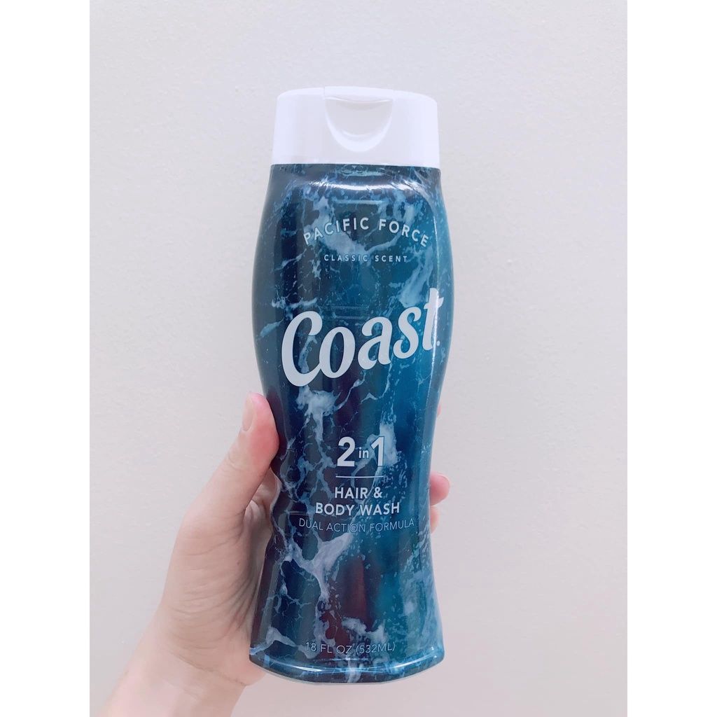  Sữa Tắm Gội Coast Hair & Body Wash Classic 532ml (MP5822) 