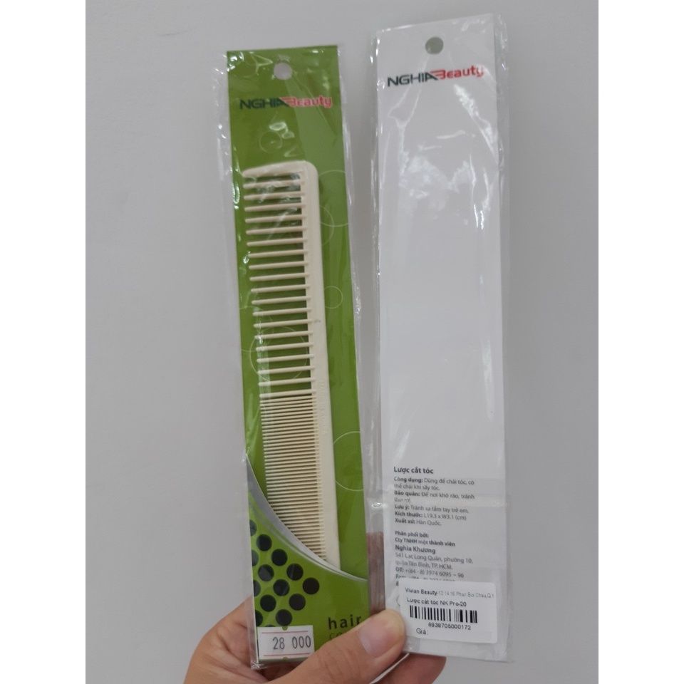  Lược cắt tóc NK Pro-20 (TO0507) 