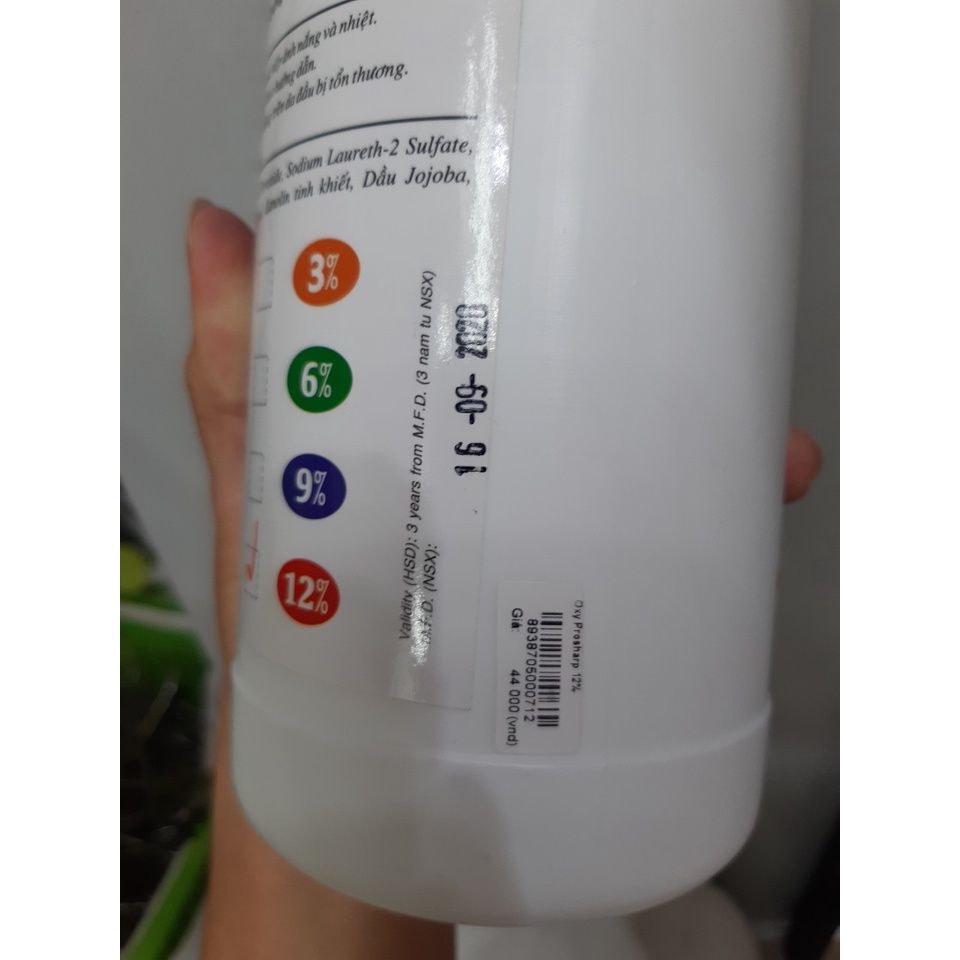  Kem trợ nhuộm Oxy Prosharp (TO2361 TO2362 TO2363) 
