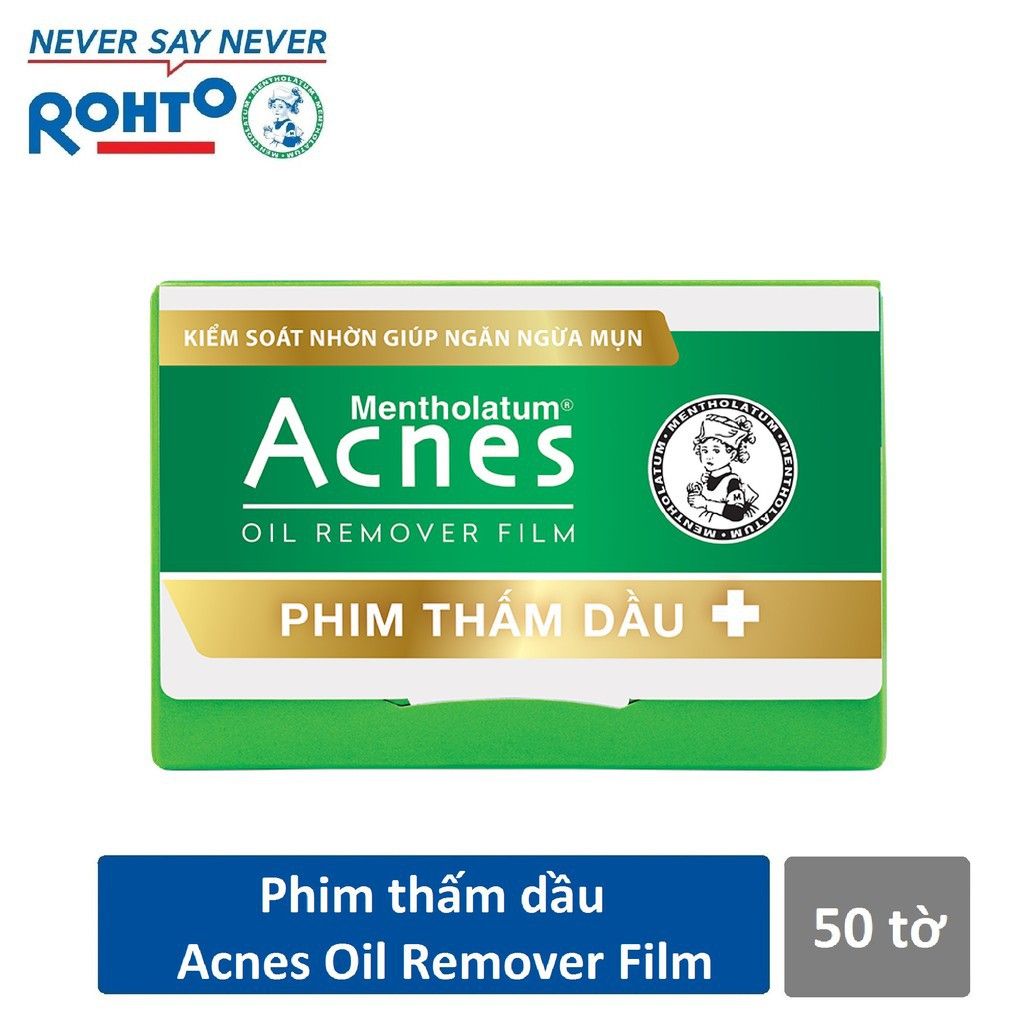  Phim thấm dầu Acnes Oil Remover Film 50 tờ (MP4688) 