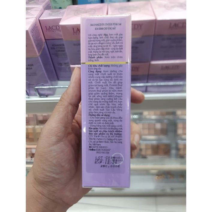  Kem dưỡng vùng mắt LACDY 15ml - L504 (MP8027) 