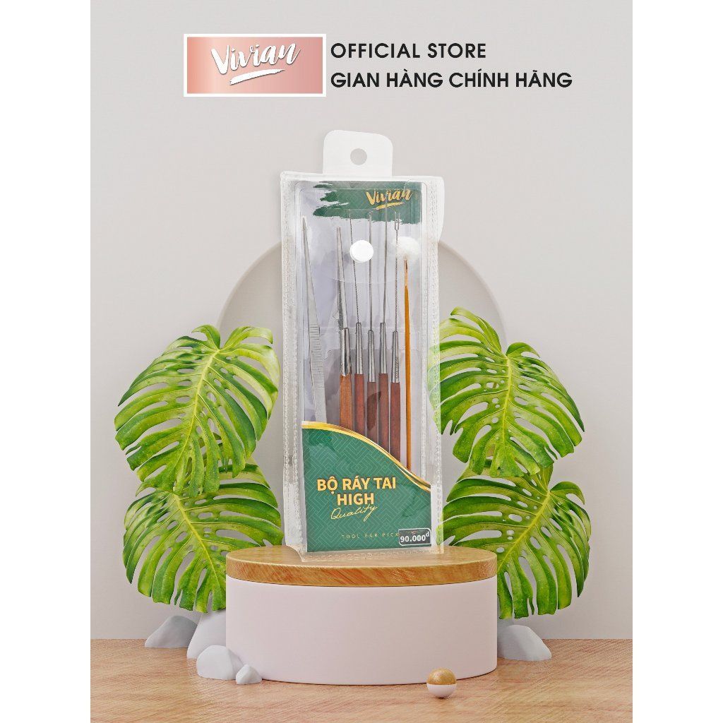  BỘ RÁY VIVIAN THẲNG/CONG (TO2864/TO2865) 