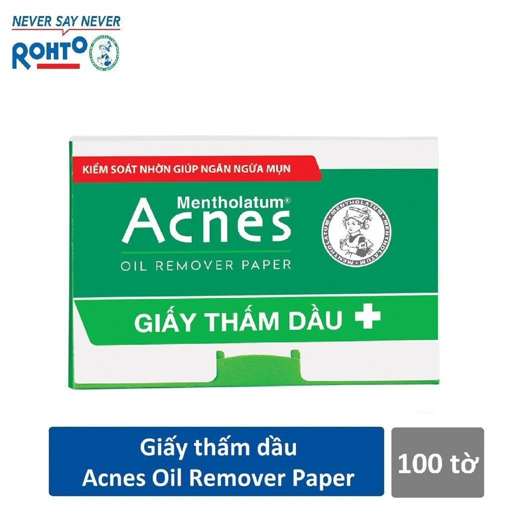  Giấy thấm dầu Acnes (100 tờ) - MP4687 