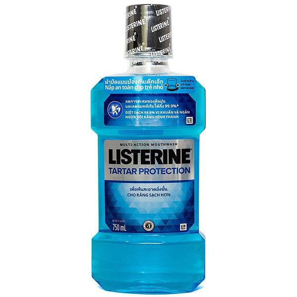  Nước súc miệng Listerine 750ml (giảm vôi răng) (MP6930) 