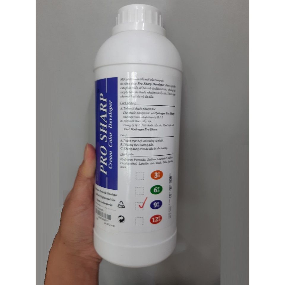  Kem trợ nhuộm Oxy Prosharp (TO2361 TO2362 TO2363) 