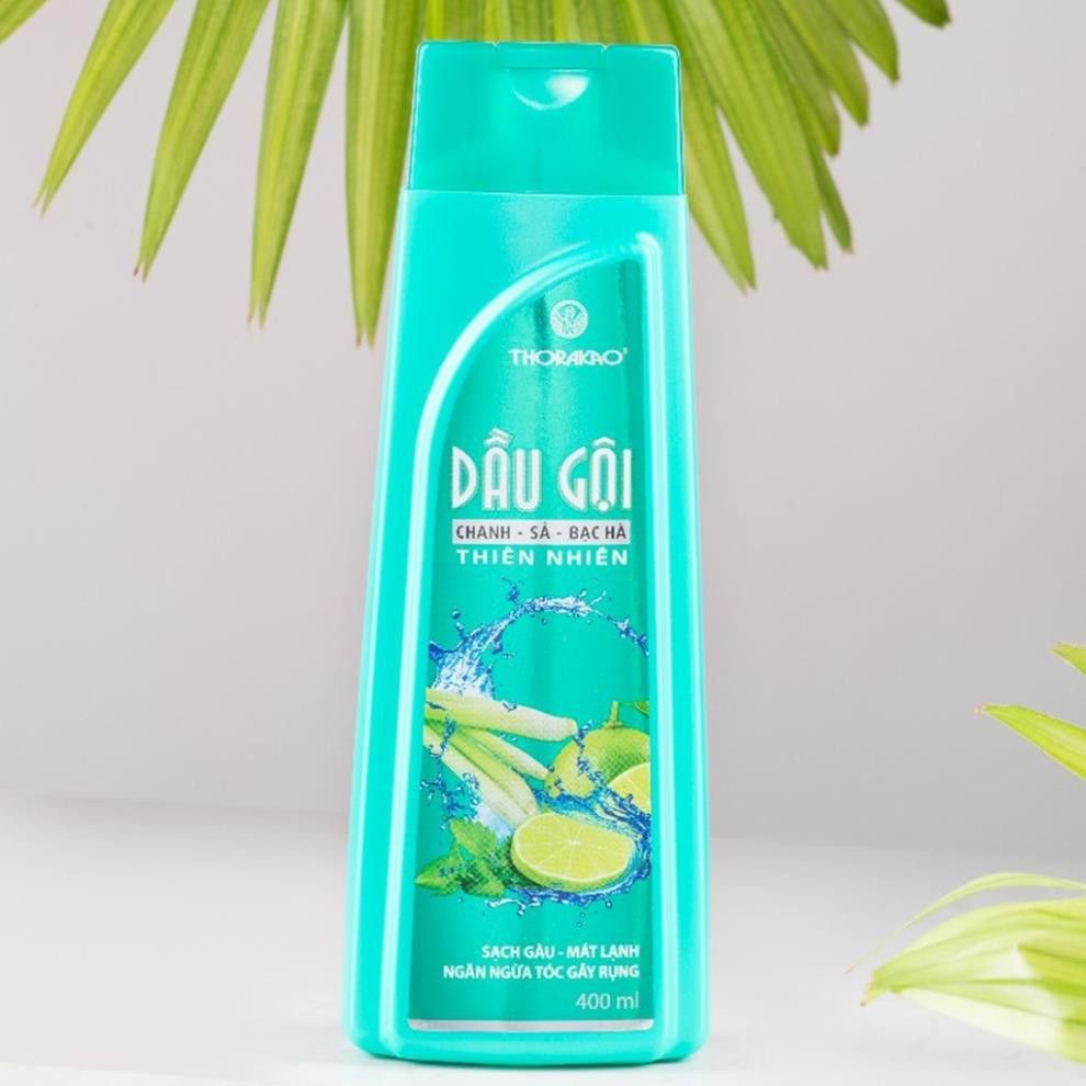  Dầu gội Chanh Sả Bạc Hà Thorakao 400ml (MP4740) 