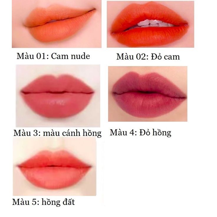  Son cây Ashley Velvet Matte Lipstick 3.5g (MP7913 MP7915 MP7916) 