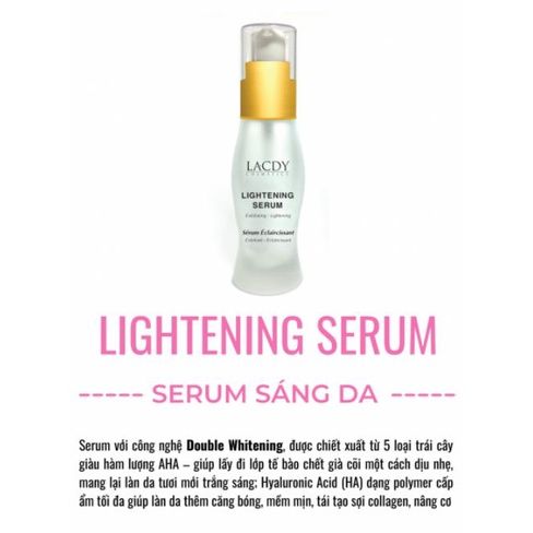  Serum sáng da dành cho da nám LACDY 30ml - L509 (MP8028) 