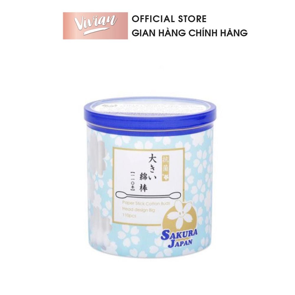  Tăm Bông Sakura TB10 (110 que) - MP3450 