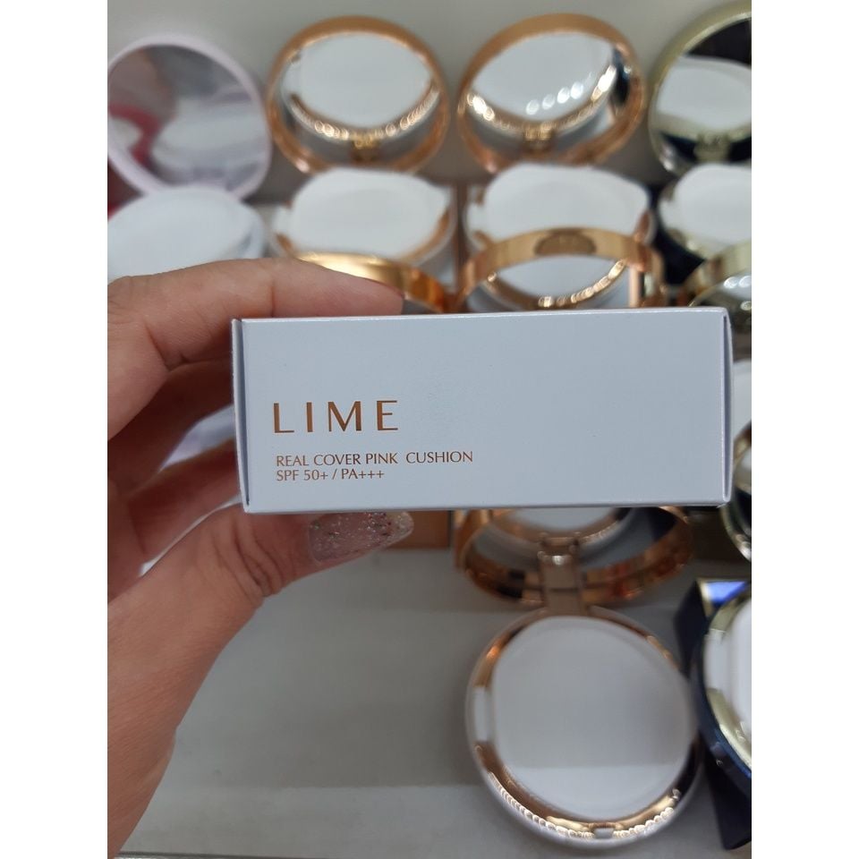  Phấn nước kiềm dầu LIME Real Cover Pink cushion (MP7905 MP7906) 