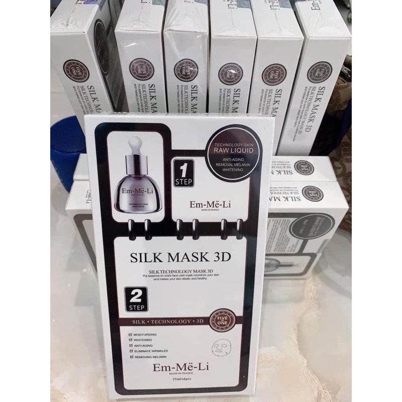  Mặt Nạ Lụa Tơ Tằm Em-Me-Li Silk Mask 3D (MP7672) 