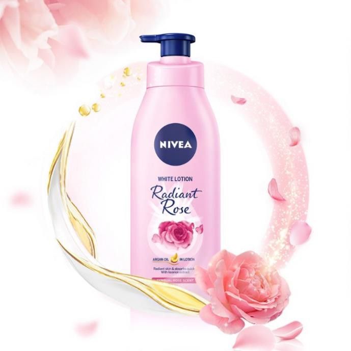  Dưỡng thể Nivea 350ml (hoa hồng) (MP5239) 