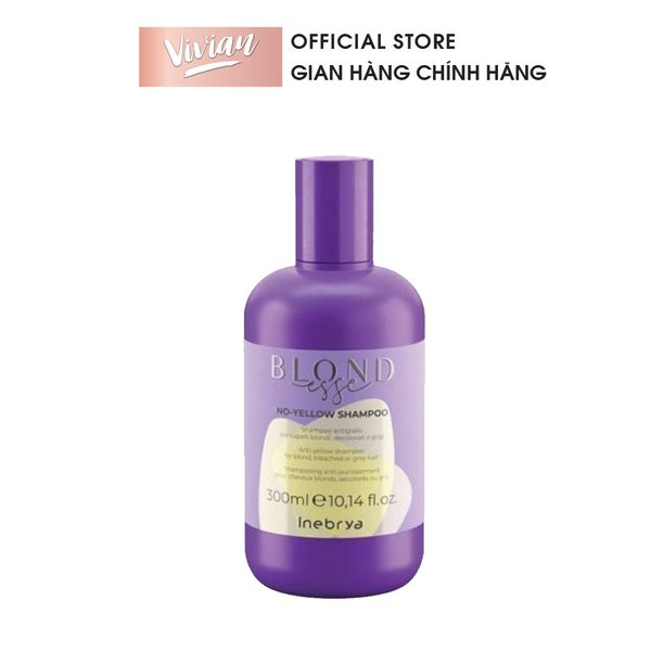Dầu gội khử vàng Inebrya No - Yellow 300ml