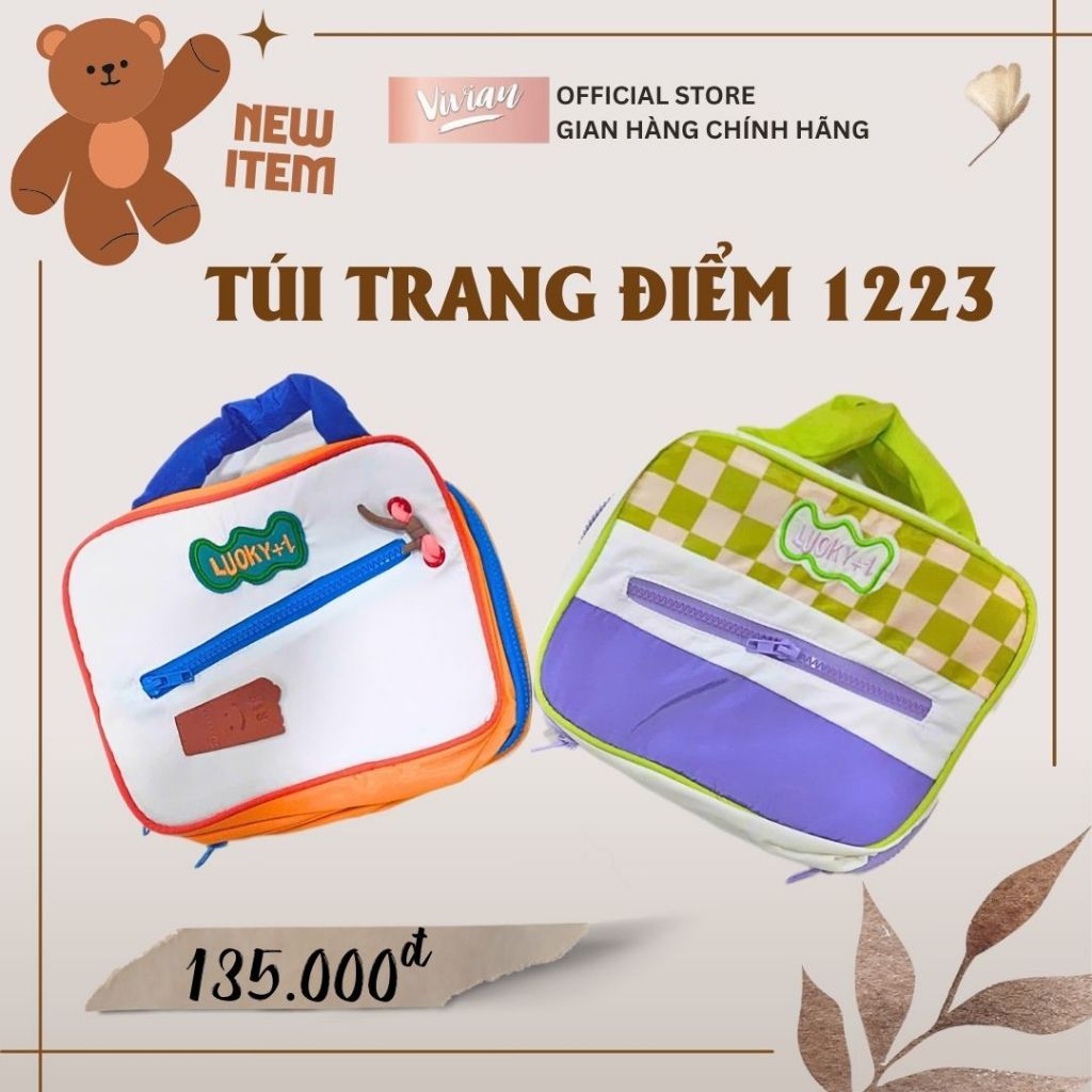  Túi trang điểm 1223# (MP9383) 