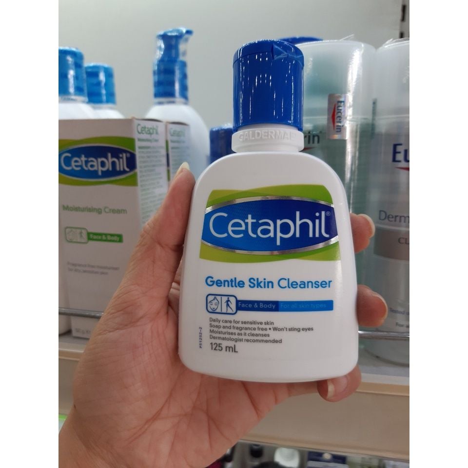  Sữa Rửa Mặt Cetaphil 125ml và 500ml Gentle Skin Cleanser (MP5488 MP5687) 