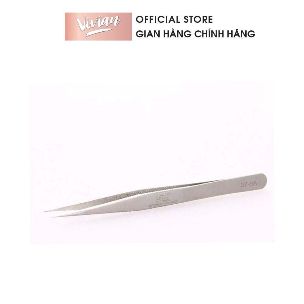  Nhíp nối mi 27-SA (trắng) - MP5465 