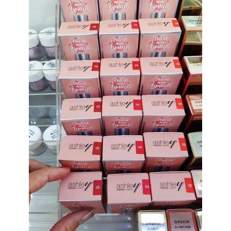  Son cây Ashley Velvet Matte Lipstick 3.5g (MP7913 MP7915 MP7916) 