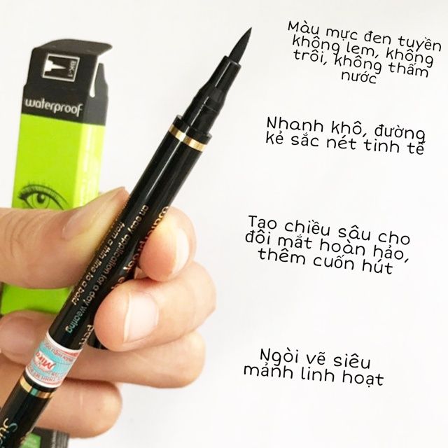  Bút Kẻ Mắt Nét Siêu Mảnh Không Trôi Suri Waterproof Eyeliner Pen (MP3079) 