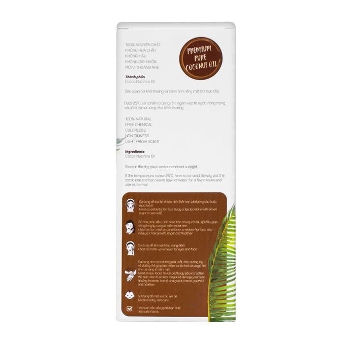  Tinh dầu dừa Senplus 100ml (MP7185) 