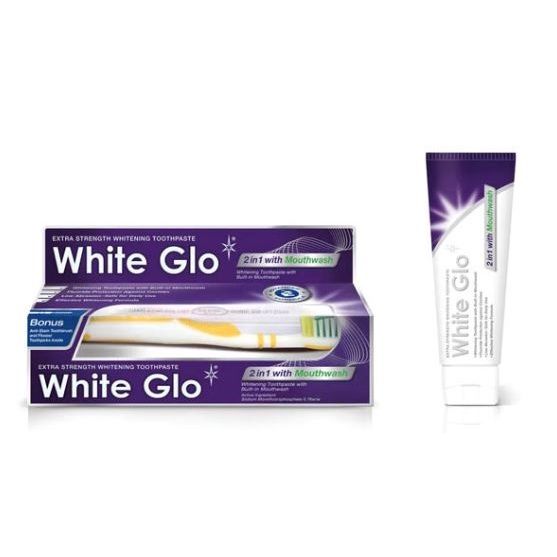 Kem Đánh Răng 2in1 White Glo 150g
