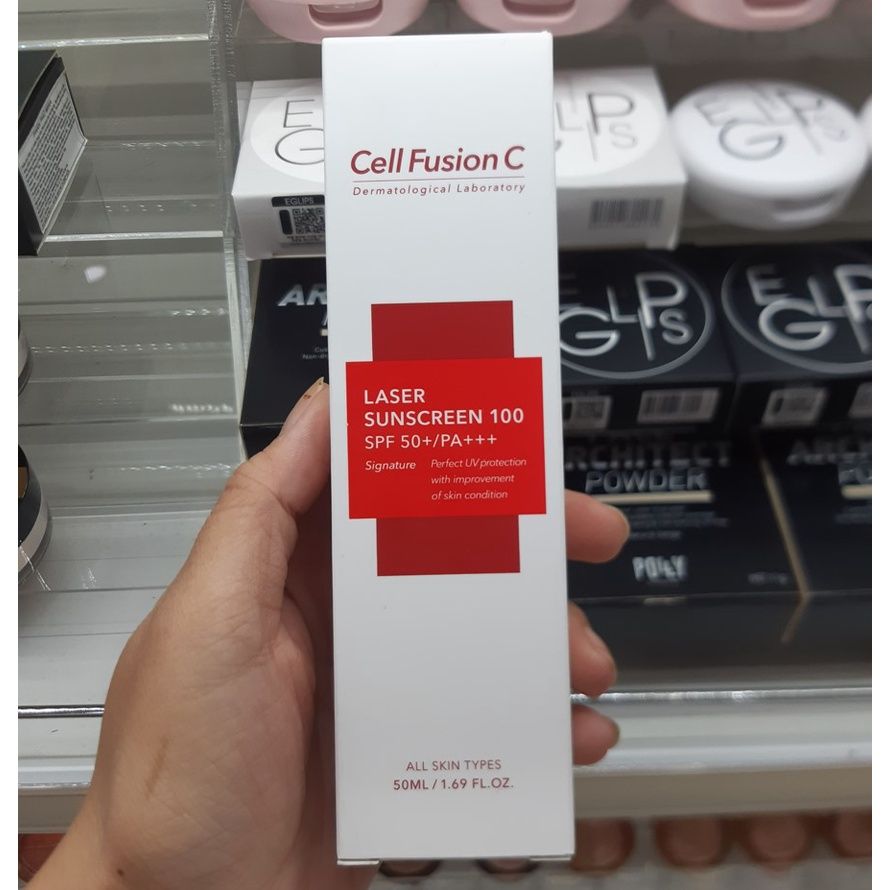  Kem chống nắng ngừa lão hóa Cell Fusion C Laser Sunscreen 100 (50ml) - MP8204 
