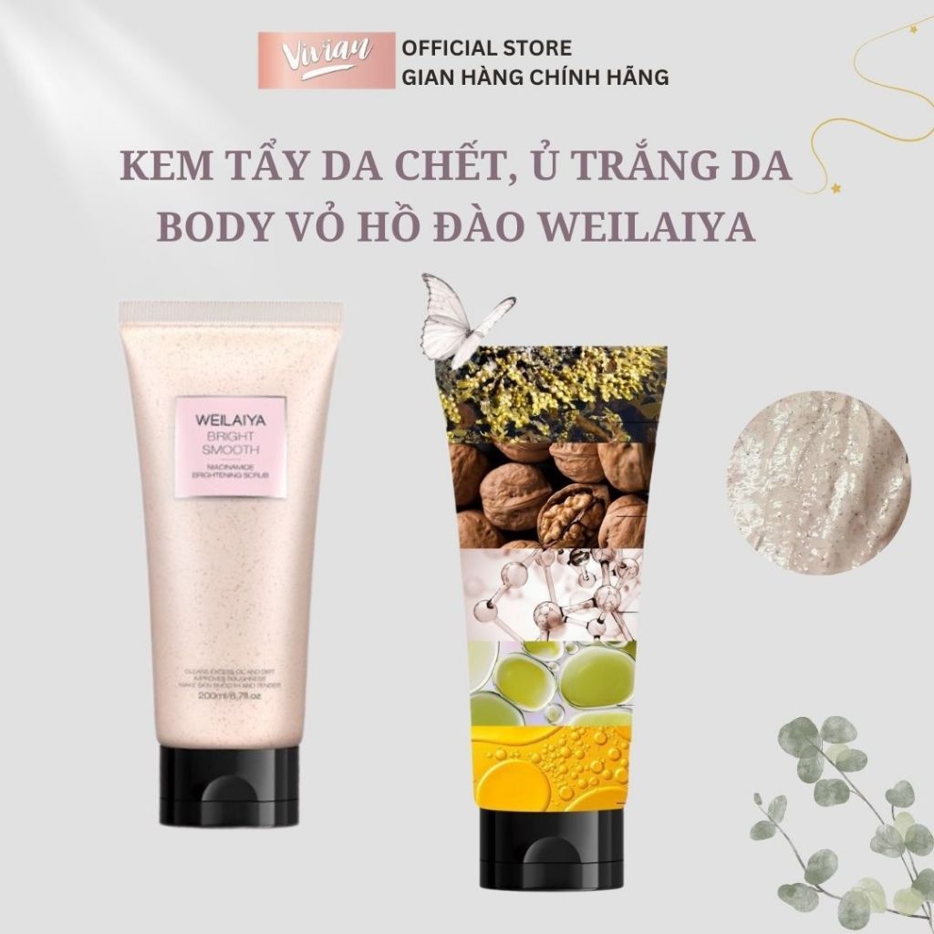 Tẩy tế bào chết ủ trắng da Weilaiya 200ml (MP9344) 