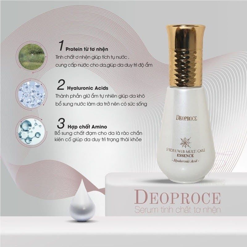  TINH CHẤT DƯỠNG DA PROTEIN TƠ NHỆN DEOPROCE ESSENCE 50 ML (MP7676) 