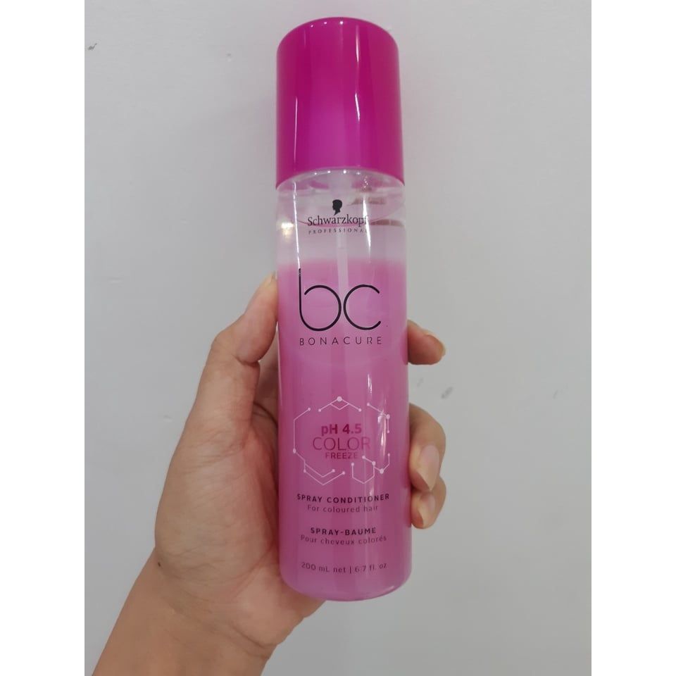  Xịt dưỡng tóc nhuộm Schwarzkopf 200 ml-Hồng (MP7671) 
