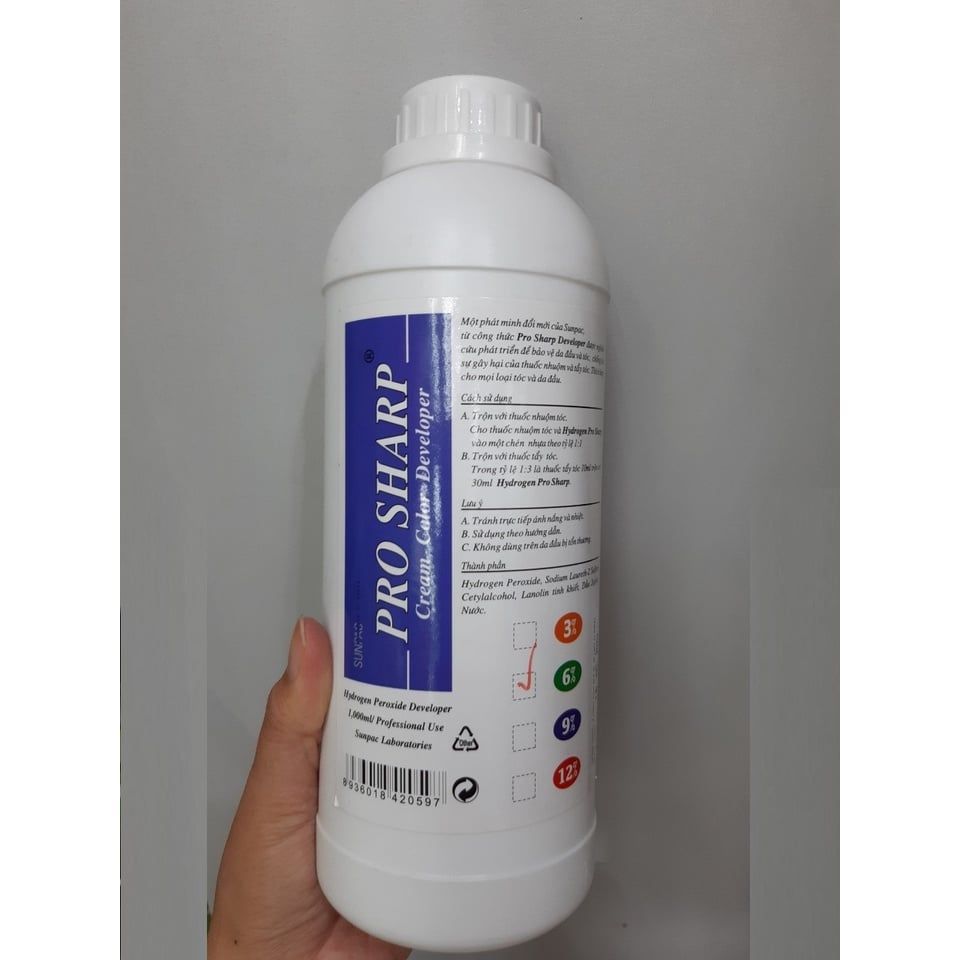  Kem trợ nhuộm Oxy Prosharp (TO2361 TO2362 TO2363) 