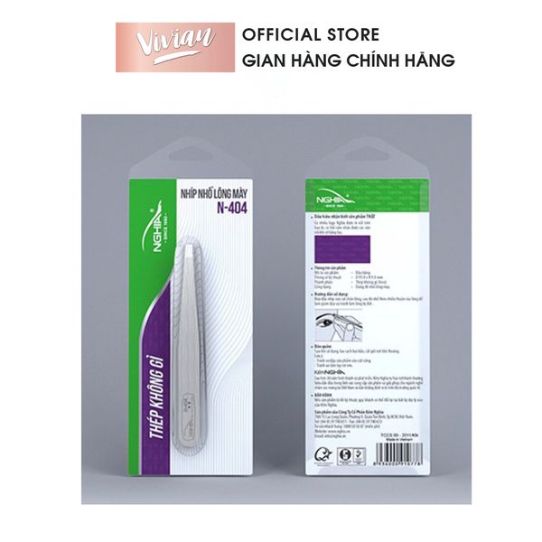 Nhíp vỉ giấy N.404 Kềm Nghĩa