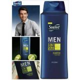  Dầu tắm, gội, xả Suave Men 3 in 1 828ml (MP7364) 