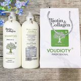  Gội, xả Biotin & Collagen Trắng - giảm gãy rụng 1000ml (MP7806) 