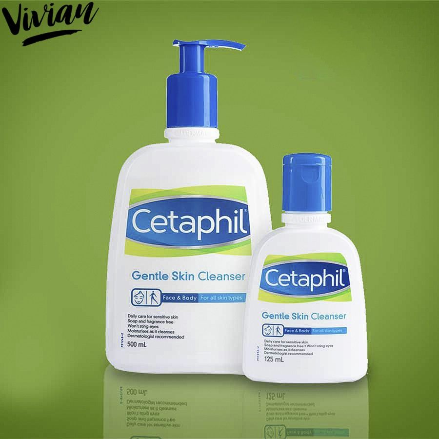  Sữa Rửa Mặt Cetaphil 125ml và 500ml Gentle Skin Cleanser (MP5488 MP5687) 