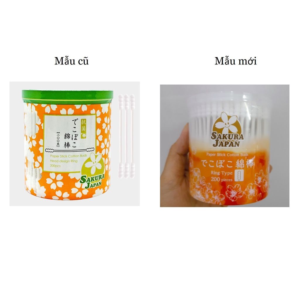  Tăm Bông Sakura TB 03 (200 que) - MP3609 