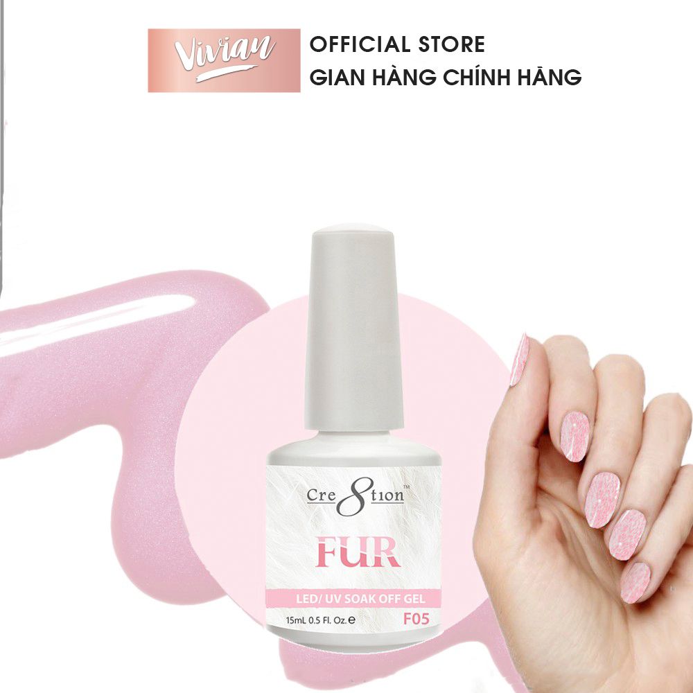  Gel CS Fur Cre8tion hàng Mỹ màu từ F01-F16 
