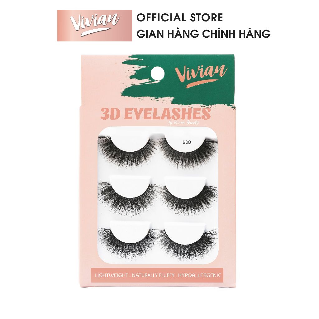  Mi Giả 3D Vivian Beauty Mã 805 - 840 