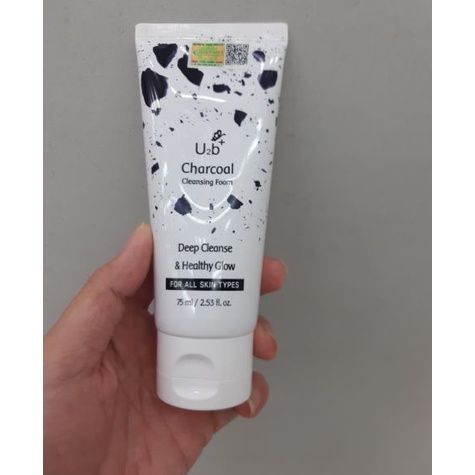  Sữa rửa mặt than hoạt tính U2b 75ml - MP8373 