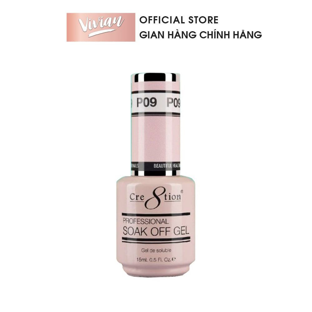  Sơn gel French Cre8tion Màu P21 - W04 (SO1730 - SO1741) 